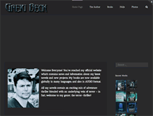 Tablet Screenshot of greigbeck.com